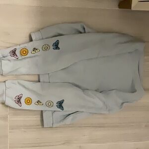 Girls Treasure and Bond Blue crewneck